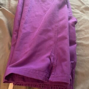 Figs purple scrub pants size medium